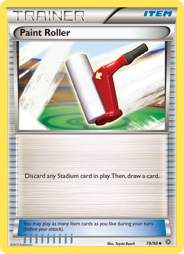 Paint Roller - Pokémon TCG Card