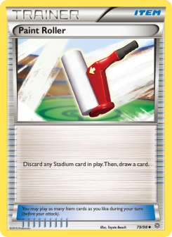Paint Roller - pokemon TCG Card