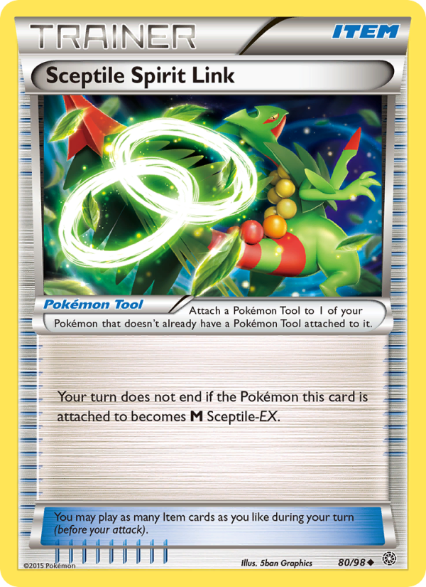 Sceptile Spirit Link - Pokémon TCG Card