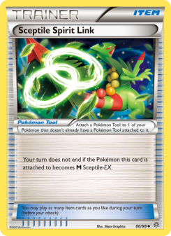 Sceptile Spirit Link - pokemon TCG Card