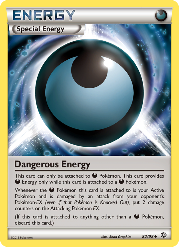 Dangerous Energy - Pokémon TCG Card