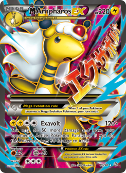 M Ampharos EX - pokemon TCG Card