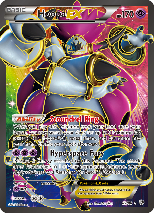 Hoopa EX - Pokémon TCG Card