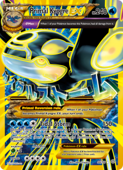 Primal Kyogre EX - pokemon TCG Card