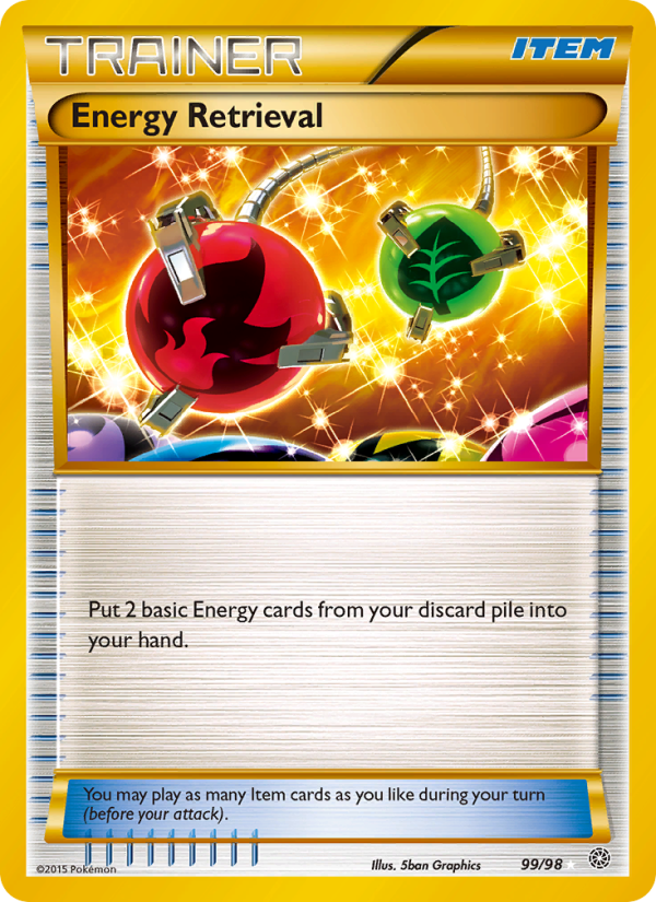 Energy Retrieval - Pokémon TCG Card
