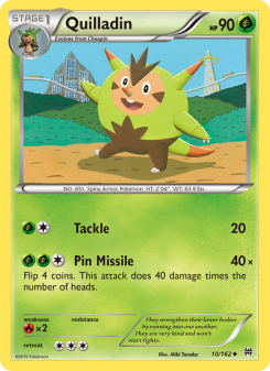 Quilladin - pokemon TCG Card