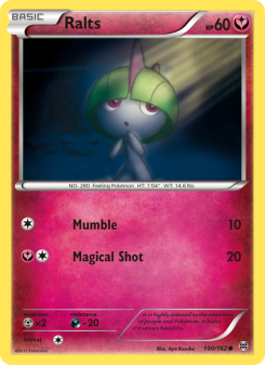 Ralts - pokemon TCG Card