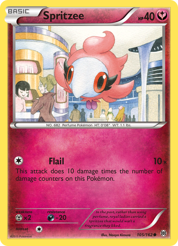 Spritzee - Pokémon TCG Card