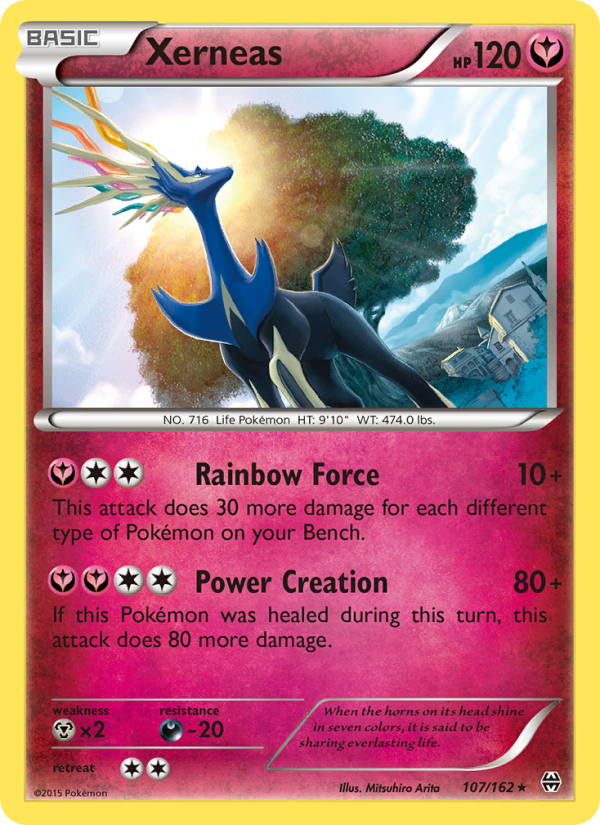 Xerneas - Pokémon TCG Card