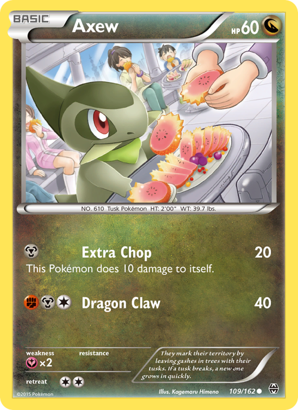 Axew - Pokémon TCG Card