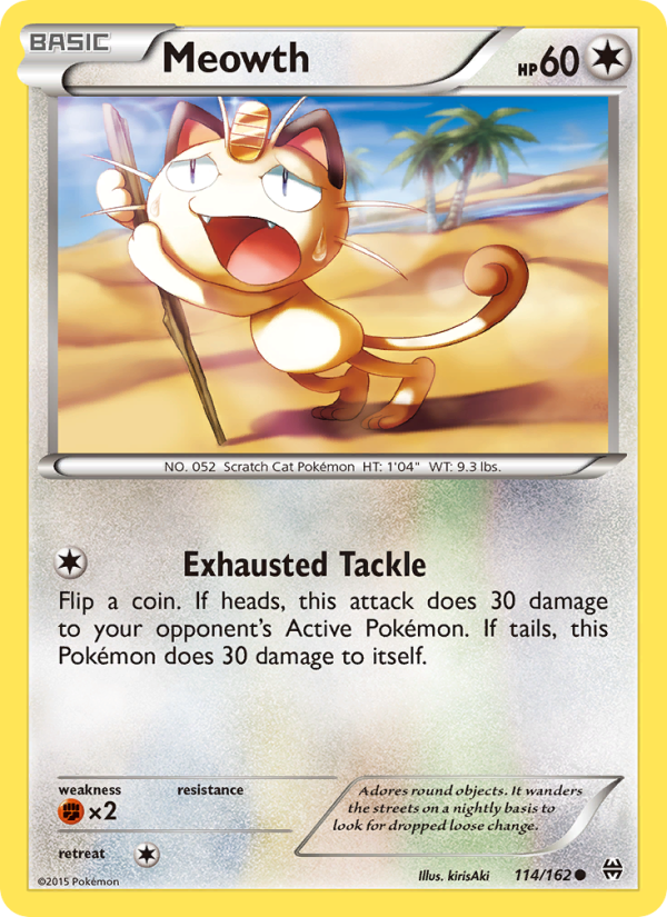 Meowth - Pokémon TCG Card