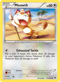 Meowth - pokemon TCG Card