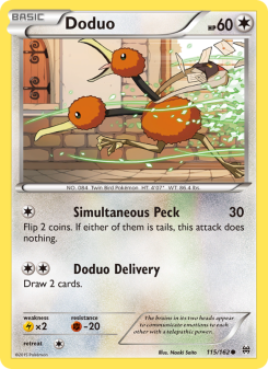 Doduo - pokemon TCG Card