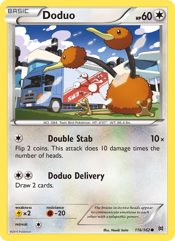 Doduo - Pokémon TCG Card