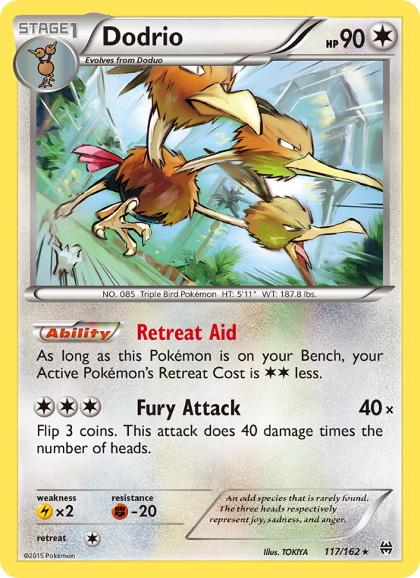 Dodrio - Pokémon TCG Card