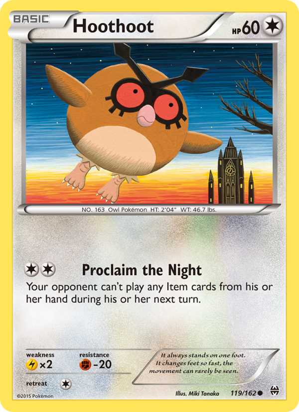 Hoothoot - Pokémon TCG Card