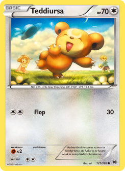 Teddiursa - pokemon TCG Card