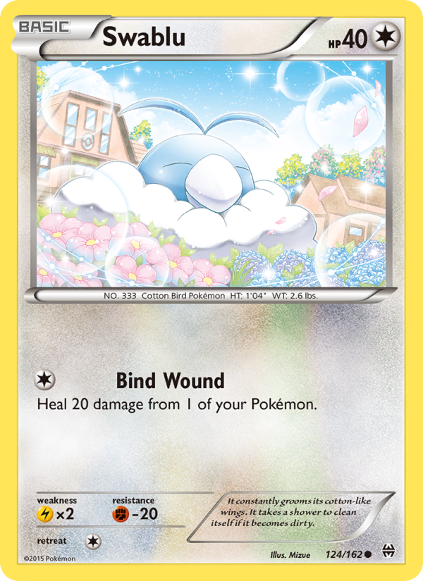 Swablu - Pokémon TCG Card