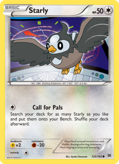 Starly - pokemon TCG Card