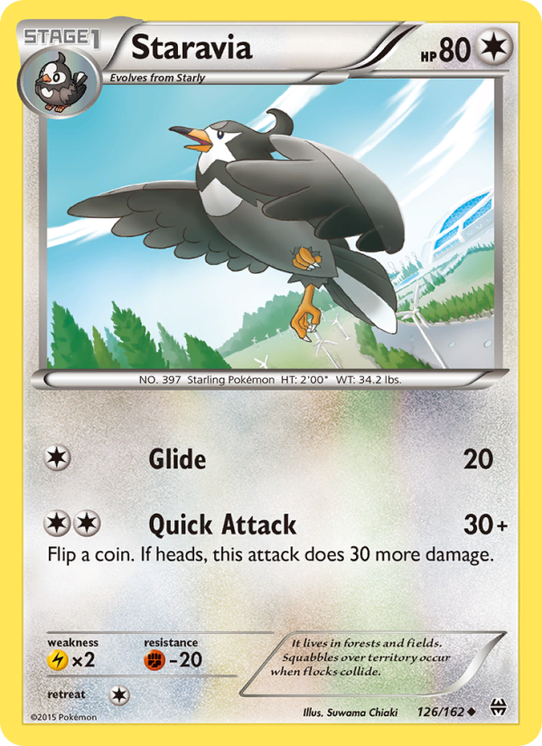 Staravia - Pokémon TCG Card