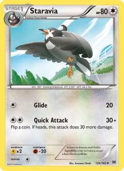 Staravia - pokemon TCG Card