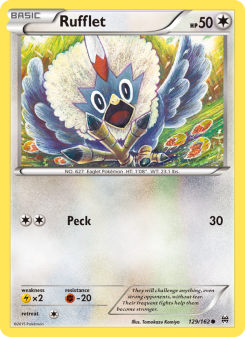 Rufflet - pokemon TCG Card