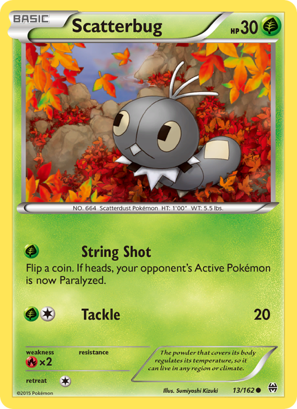 Scatterbug - Pokémon TCG Card