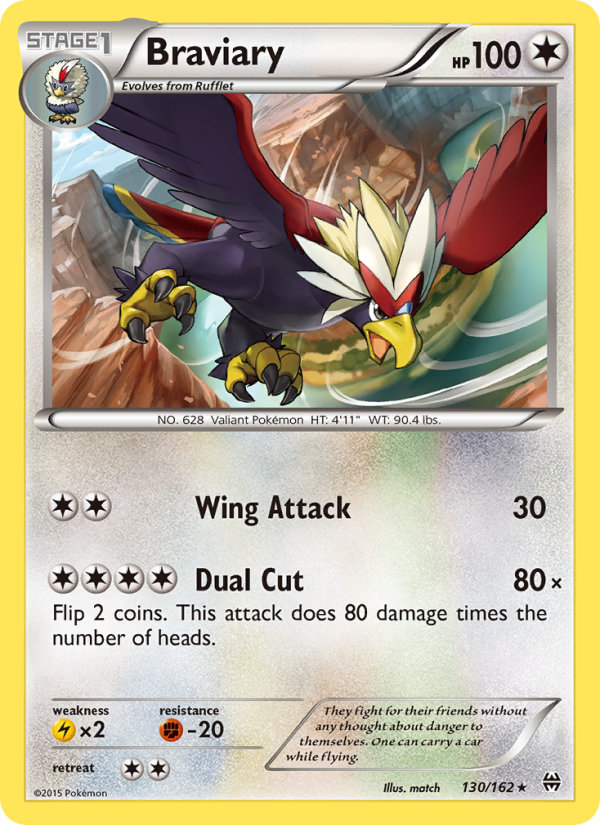 Braviary - Pokémon TCG Card