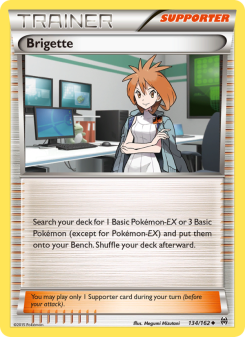 Brigette - pokemon TCG Card