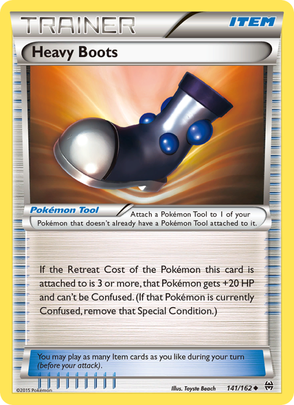 Heavy Boots - Pokémon TCG Card