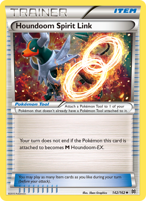 Houndoom Spirit Link - Pokémon TCG Card