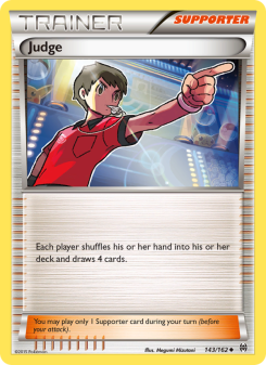 Judge - pokemon TCG Card