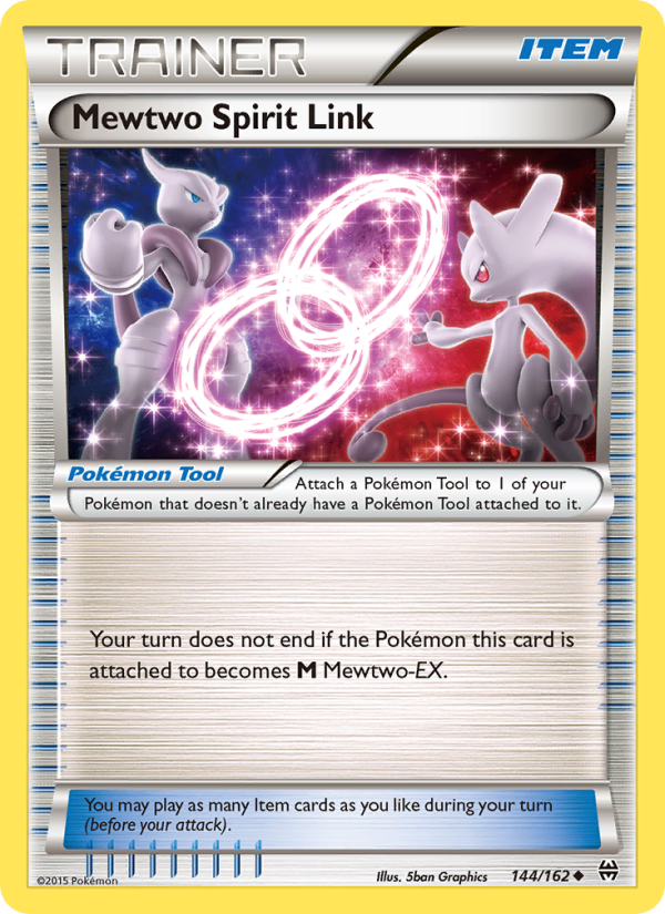 Mewtwo Spirit Link - Pokémon TCG Card