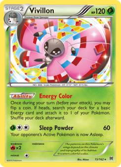 Vivillon - pokemon TCG Card