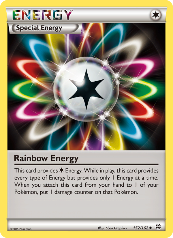 Rainbow Energy - Pokémon TCG Card