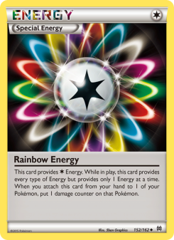 Rainbow Energy - pokemon TCG Card