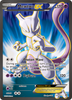 Mewtwo EX - pokemon TCG Card