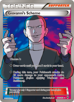 Giovanni's Scheme - pokemon TCG Card