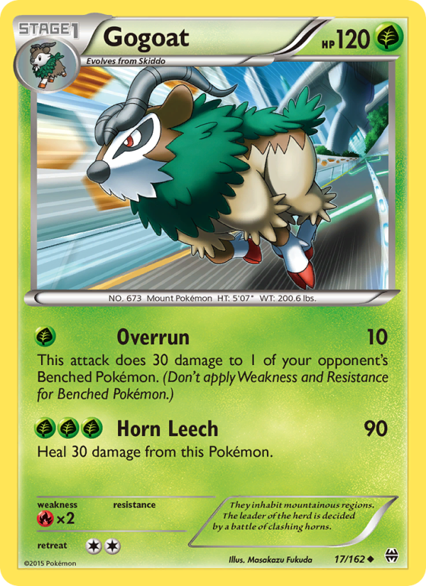 Gogoat - Pokémon TCG Card