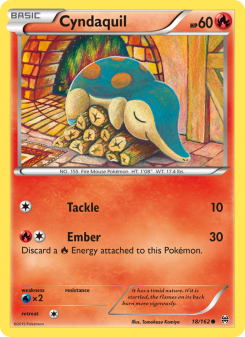 Cyndaquil - pokemon TCG Card