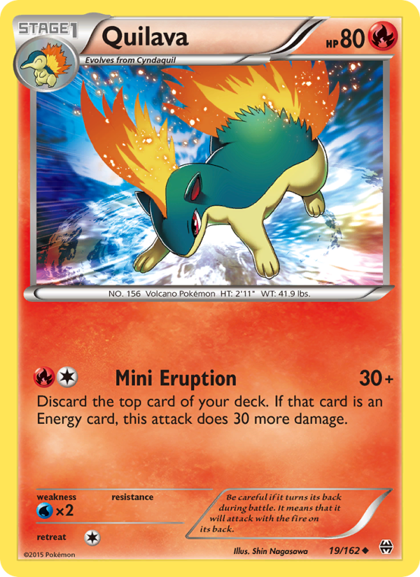 Quilava - Pokémon TCG Card