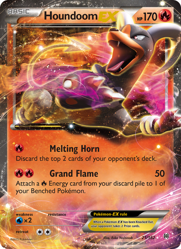 Houndoom EX - Pokémon TCG Card