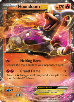 Houndoom EX - pokemon TCG Card