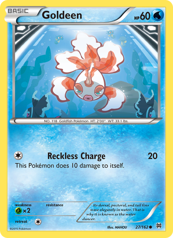 Goldeen - Pokémon TCG Card