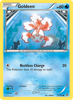 Goldeen - pokemon TCG Card