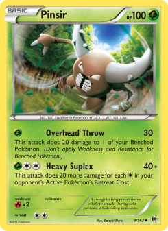 Pinsir - pokemon TCG Card