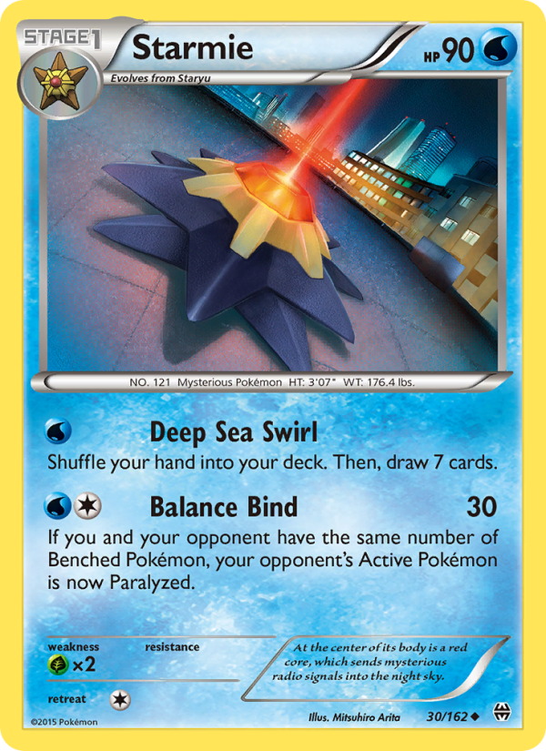 Starmie - Pokémon TCG Card
