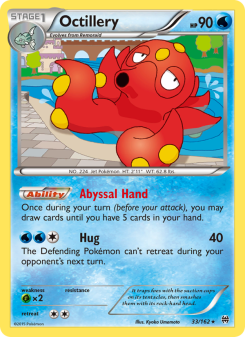 Octillery - pokemon TCG Card