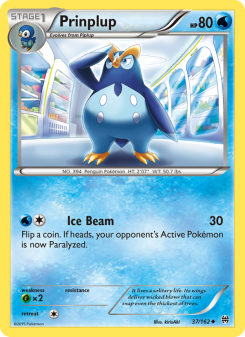 Prinplup - pokemon TCG Card