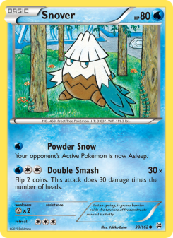 Snover - pokemon TCG Card